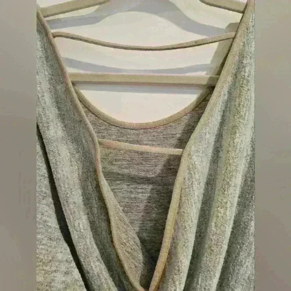 Sequin Sleeve Grey Sweater - Picture 6 of 9